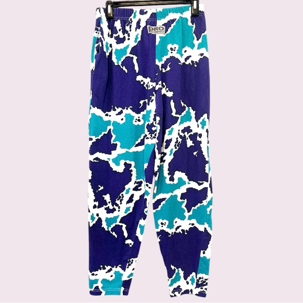 Vintage pro performance printed joggers